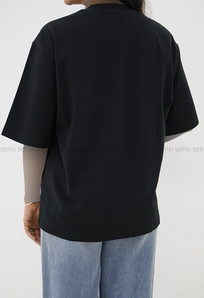 تیشرت باکسی yourselfکد1005860