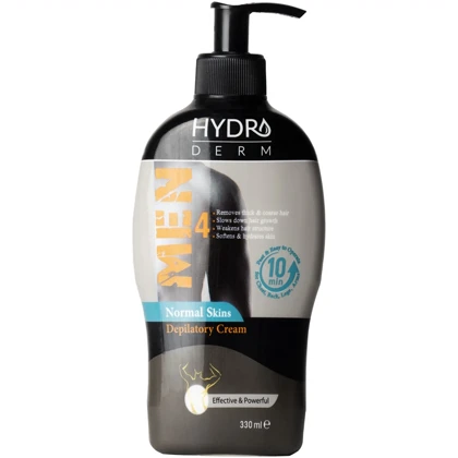 کرم موبر بدن مردانه هیدرودرم Hydroderm مدل Men 4 حجم 330 میل