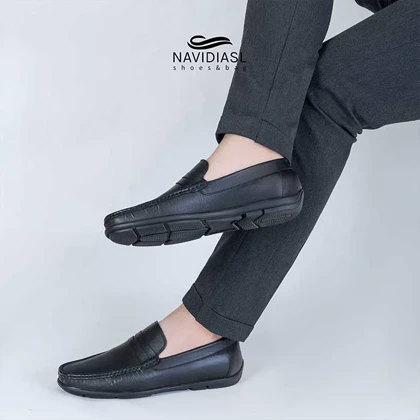 کفش مردانه کالج تمام چرم کد 7012011