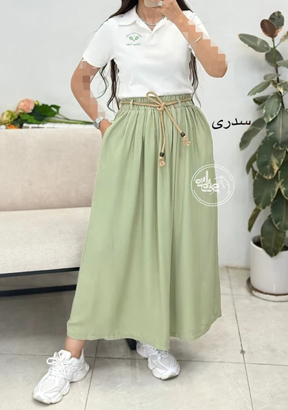 دامن لینن یگانه