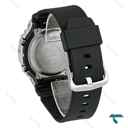 ساعت جیشاک GM-2100 مردانه سیلور صفحه طوسی GShock-8717-G