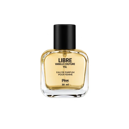 عطر جیبی پینک ویژوآل مدل YSL Libre Vanille Couture حجم 30 میلی لیتر - ویژه