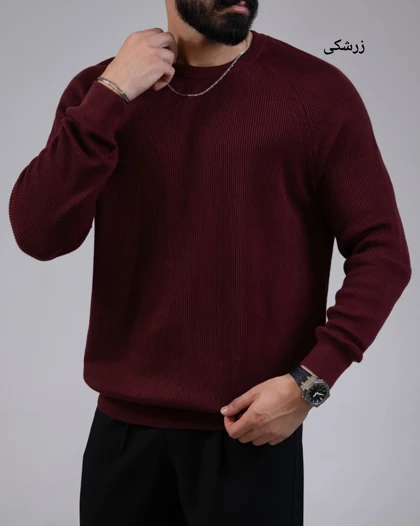 بافت یقه گرد مکویین-کد5466