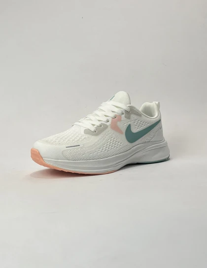 کفش ورزشی نایک زوم سفید آبی