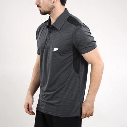پولوشرت ورزشی مردانه پولانو مدل CN-PY-39021 طوسی