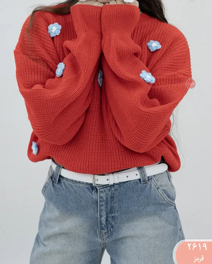 بلوزبافت گل 2619