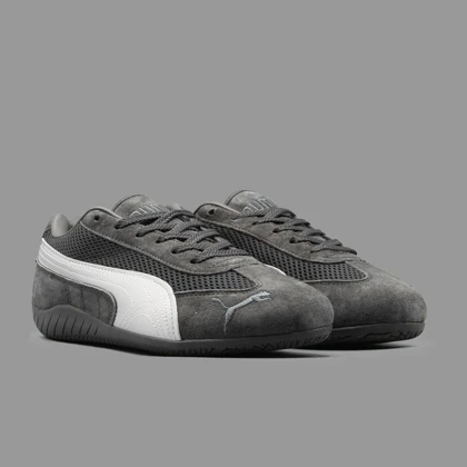 پوما اسپیدکت طوسی تیره نقره ای Puma Speedcat Dark Grey Silver