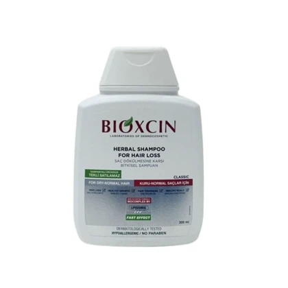 شامپو گیاهی Bioxcin Classic ضد ریزش مو برای موهای خشک تا نرمال 30005