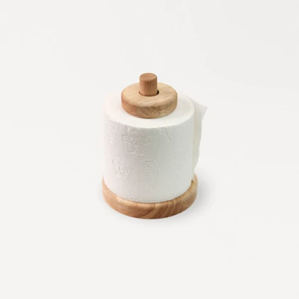 استند دستمال رولی چوبی - RTH-01S