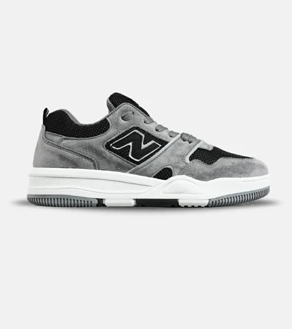 کفش کتانی مردانه و زنانه طوسی مشکی NEW BALANCE 550