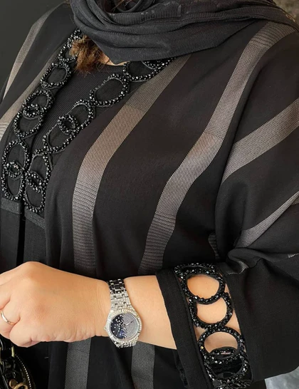 مانتو عبایی گوهر کد : 6526