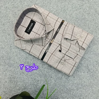 پیراهن استین بلند مردانه _ طرحدار و مجلسی قواره کلاسیک