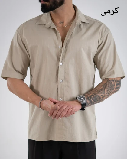 پیراهن باکسی ردوان-کد4928