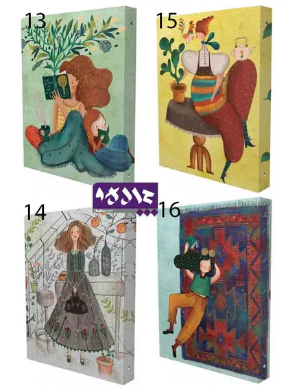 کلاسور 6 حلقه سایز 1/8