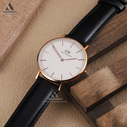 ساعت دنیل ولینگتون بند چرمی Daniel Wellington 00117K