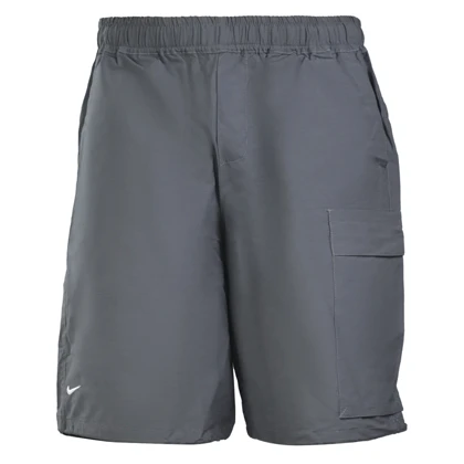 شلوارک ورزشی مردانه نایک مدل DRS-3D467 چهار جیب طوسی تیره