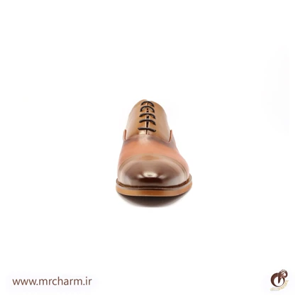 کفش رسمی عسلی mrc5012