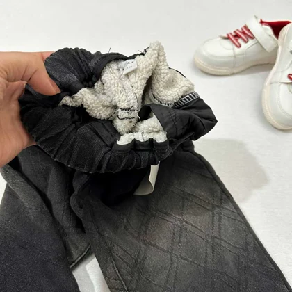 شلوار بچه گانه لاینردار جین XIAO