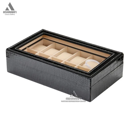 جعبه ساعت 12تایی چرمی Box Watches 12 CH2