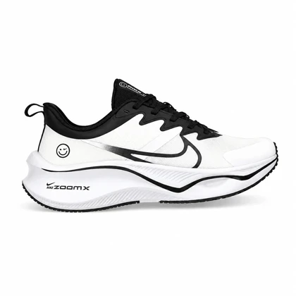 کتانی نایک زوم ایکس طرح لبخند سفید مشکی Nike ZoomX Smile White Black