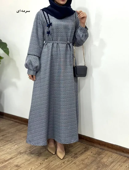 پیراهن مانتویی بلند سوپر کلوش سها