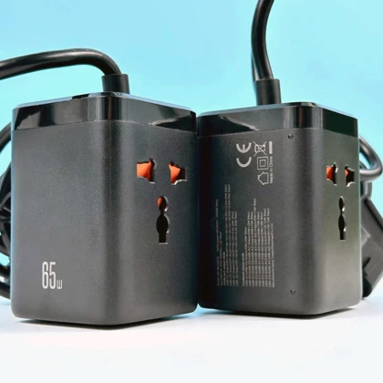 چندراهی دو سوکت برق، دو تایپ سی و دو یو اس بی 65 وات ایکس او WL24