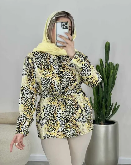 شومیز پلنگی(41)کد3480