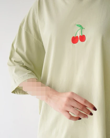 تیشرت کلاهدار گیلاس | هیبا