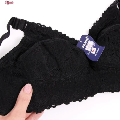 سوتین زنانه پانیذ مدل بدون فنر کد 66369 رنگ مشکی