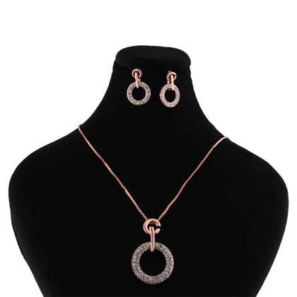 نیم ست دخترانه مدل حلقه نگینی