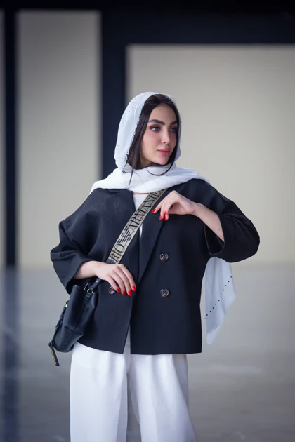 مانتو مازراتی استین پاکتی