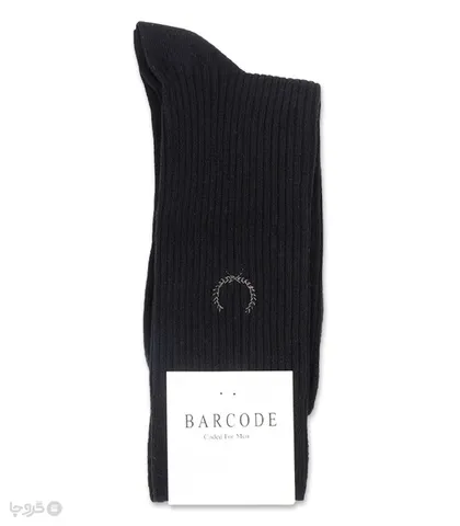 جوراب ساق‌دار کبریتی Barcode بارکد طرح گلدوزی خوشه