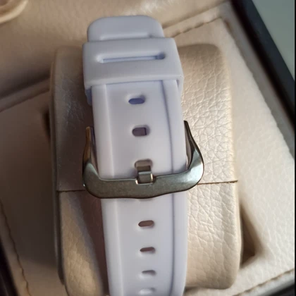 ساعت مچی جیشاک 2100 رنگین کمانی بند رابر سفید