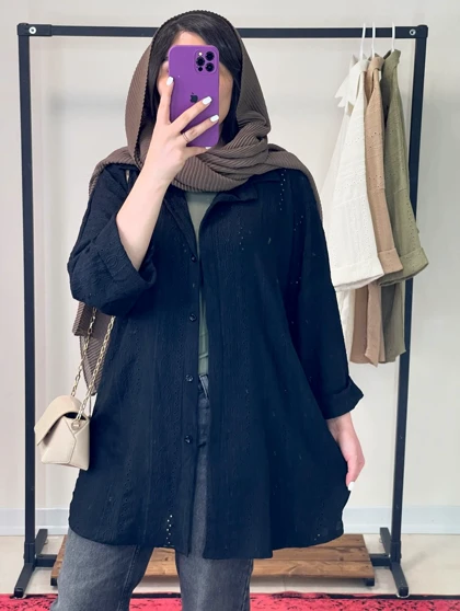 پیراهن دکمه دار یقه مردانه