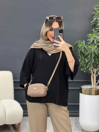 شومیز جلو بسته هلما
