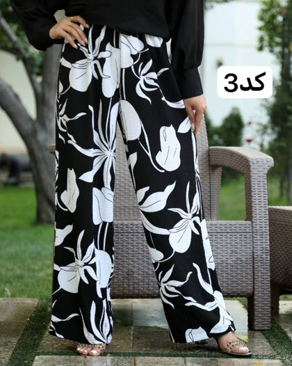 شلوار طرح دار بگی کد 2934