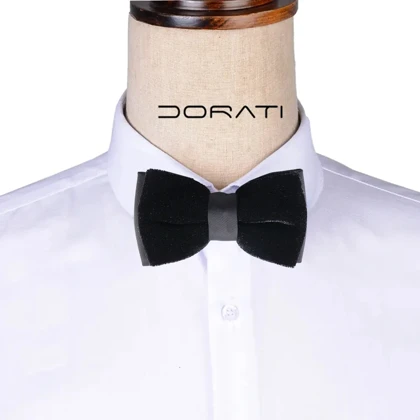 پاپیون مشکی مخمل 7167