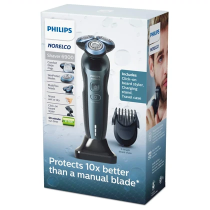 ریش تراش فیلیپس Philips مدل S6810/82 با نمایشگرLED