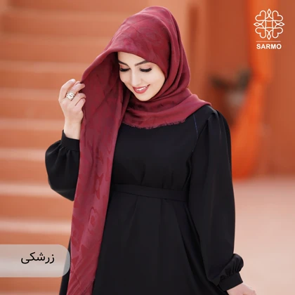 روسری نخ ابریشم گلنار