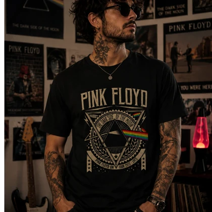 تیشرت طرح پینک فلوید pink Floyd کد 02