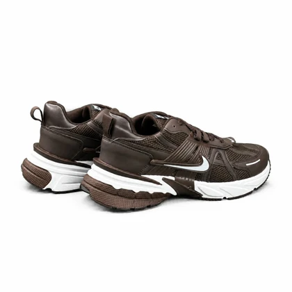کفش کتانی مردانه بزرگ پا نایکی v2k رنگ موکا Nike V2k