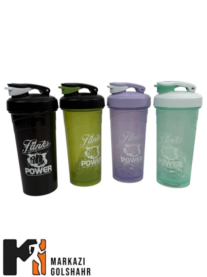 شیکر ورزشی بدنه طلق شفاف کد S024