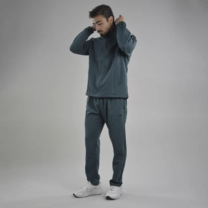 ست سویشرت و شلوار گرمکن اسپرت الو مدل 17006 آبی نفتی