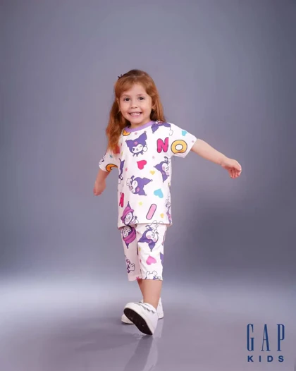 تیشرت شلوارک کرومی لاتین GAP