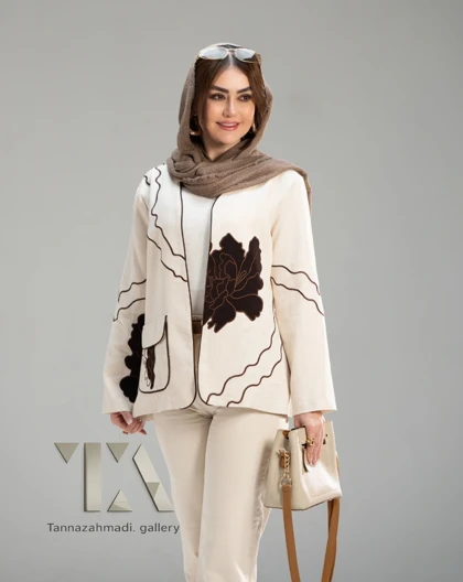 کت بهارا رنگ کرم