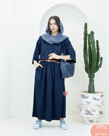 دامن سیلک 7335