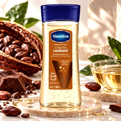 روغن بدن ژلی کاکائو وازلین