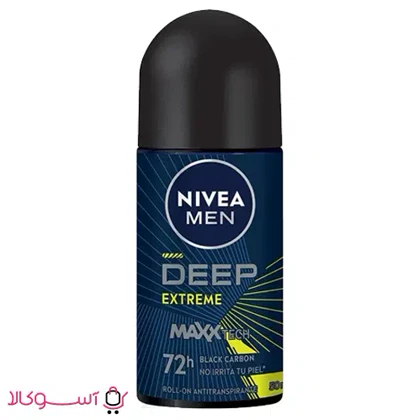 رول ضد تعریق مردانه نیوآ مدل deep extreme حجم 50 میل