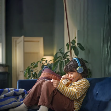 هدفون سیمی کودکانه فیلیپس Philips مدل TAK2000