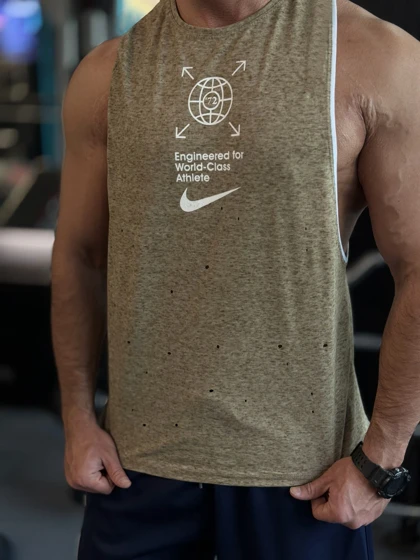 رکابی ورزشی قهرمانی Nike World Class پارچه نخ پنبه